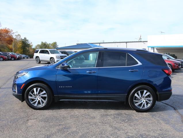 Used 2022 Chevrolet Equinox Premier with VIN 3GNAXXEVXNS226499 for sale in Jonesville, MI