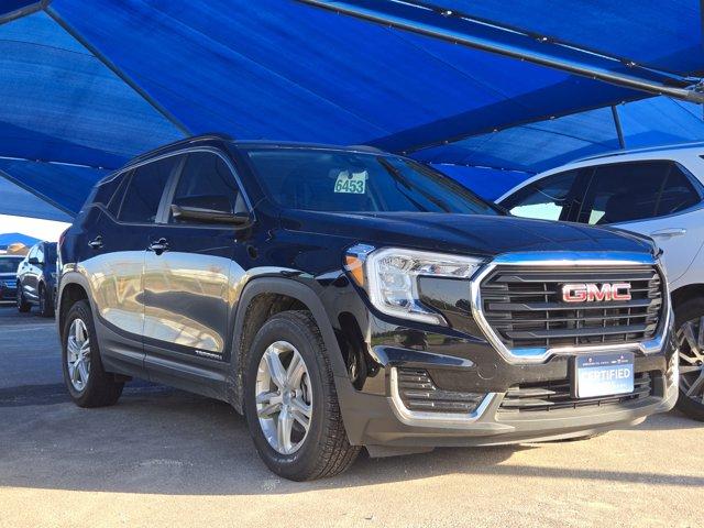 Certified 2022 GMC Terrain SLE with VIN 3GKALMEV5NL125310 for sale in Decatur, TX