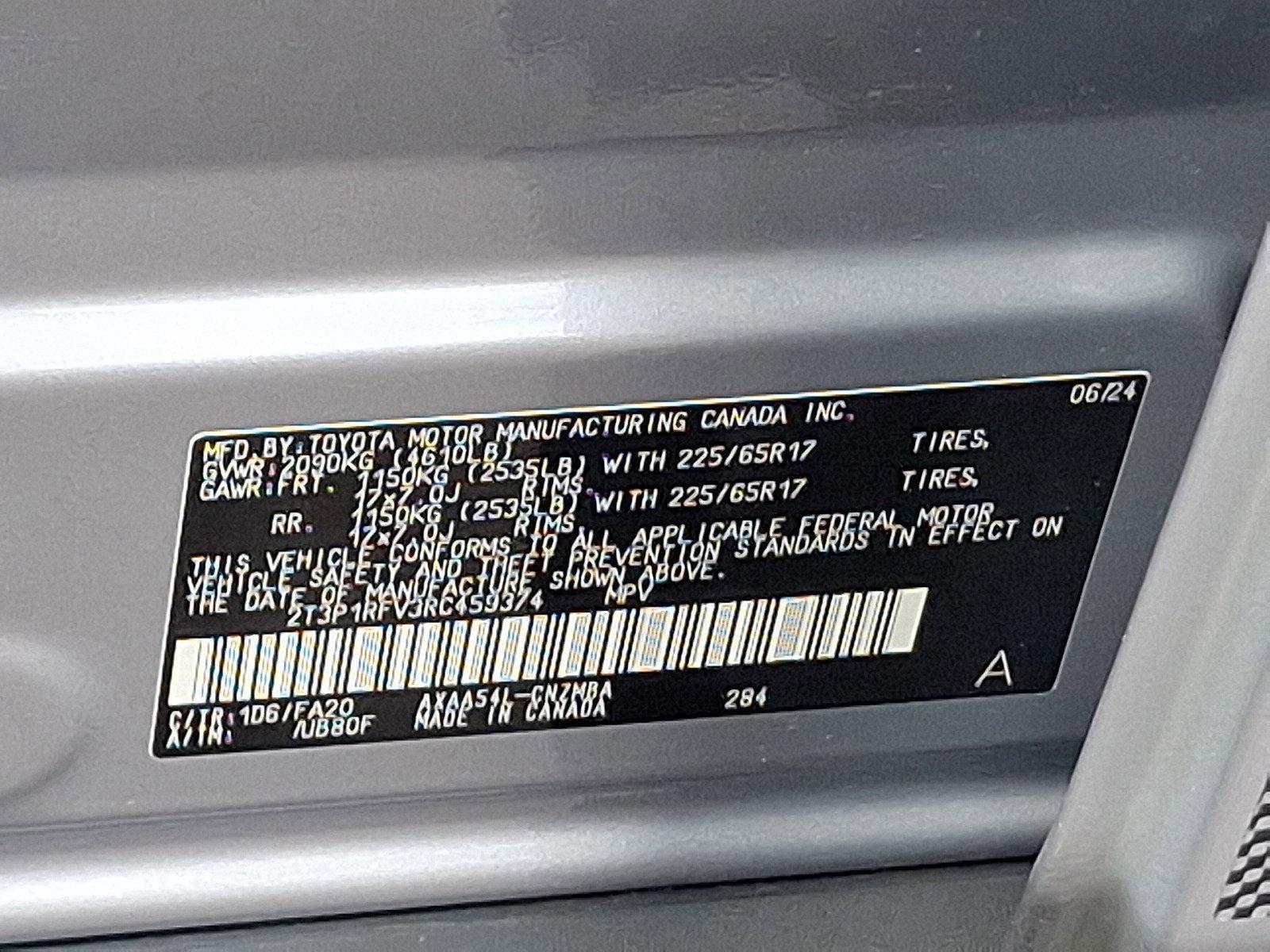 2024 Toyota RAV4 Vehicle Photo in Harrisburg, PA 17111