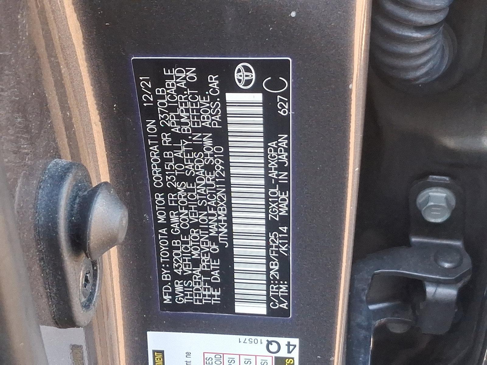 2022 Toyota C-HR Vehicle Photo in Trevose, PA 19053