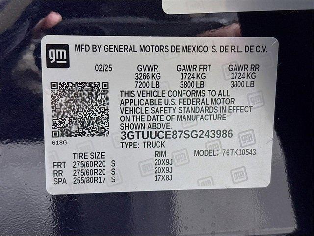 2025 GMC Sierra 1500 Vehicle Photo in PUYALLUP, WA 98371-4149