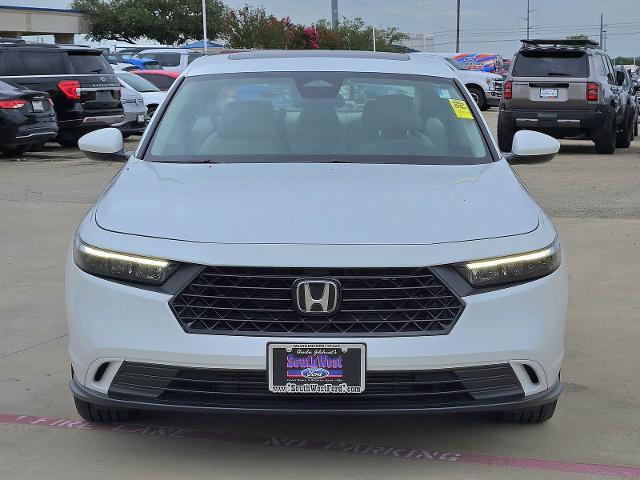 2023 Honda Accord Sedan Vehicle Photo in Weatherford, TX 76087