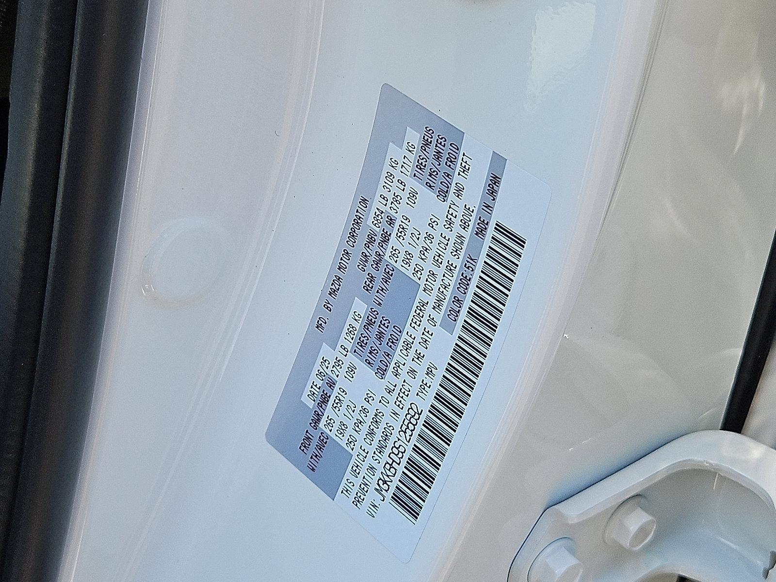 2025 Mazda CX-90 Vehicle Photo in Trevose, PA 19053