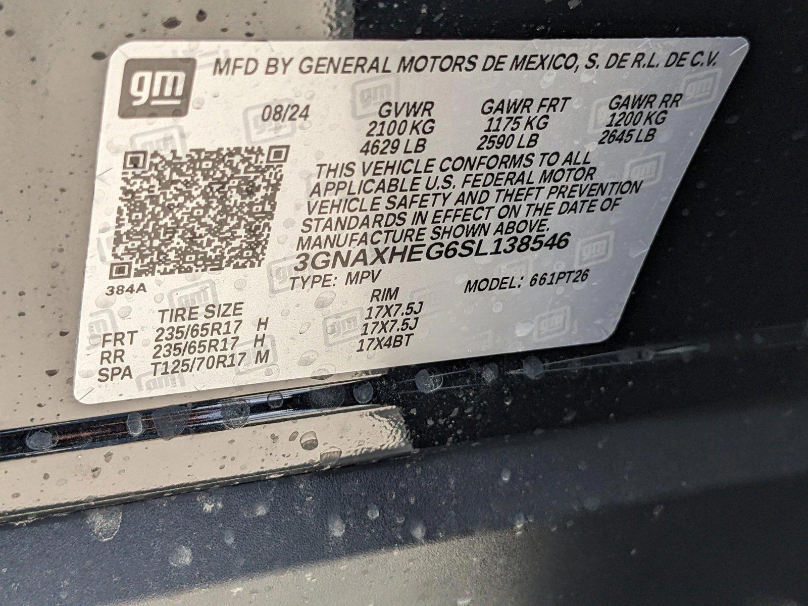 2025 Chevrolet Equinox Vehicle Photo in MIAMI, FL 33172-3015