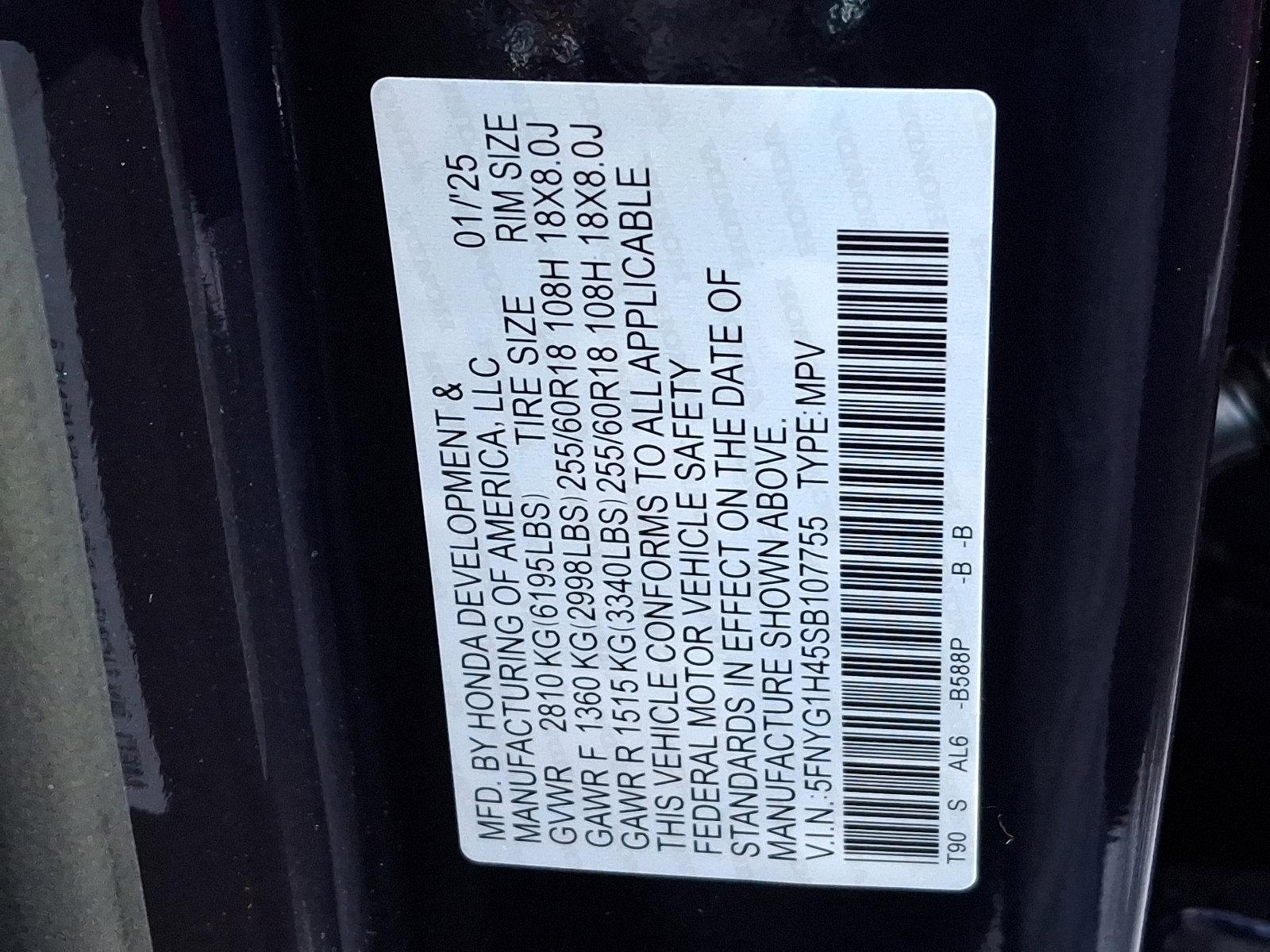 2025 Honda Pilot Vehicle Photo in Harrisburg, PA 17111