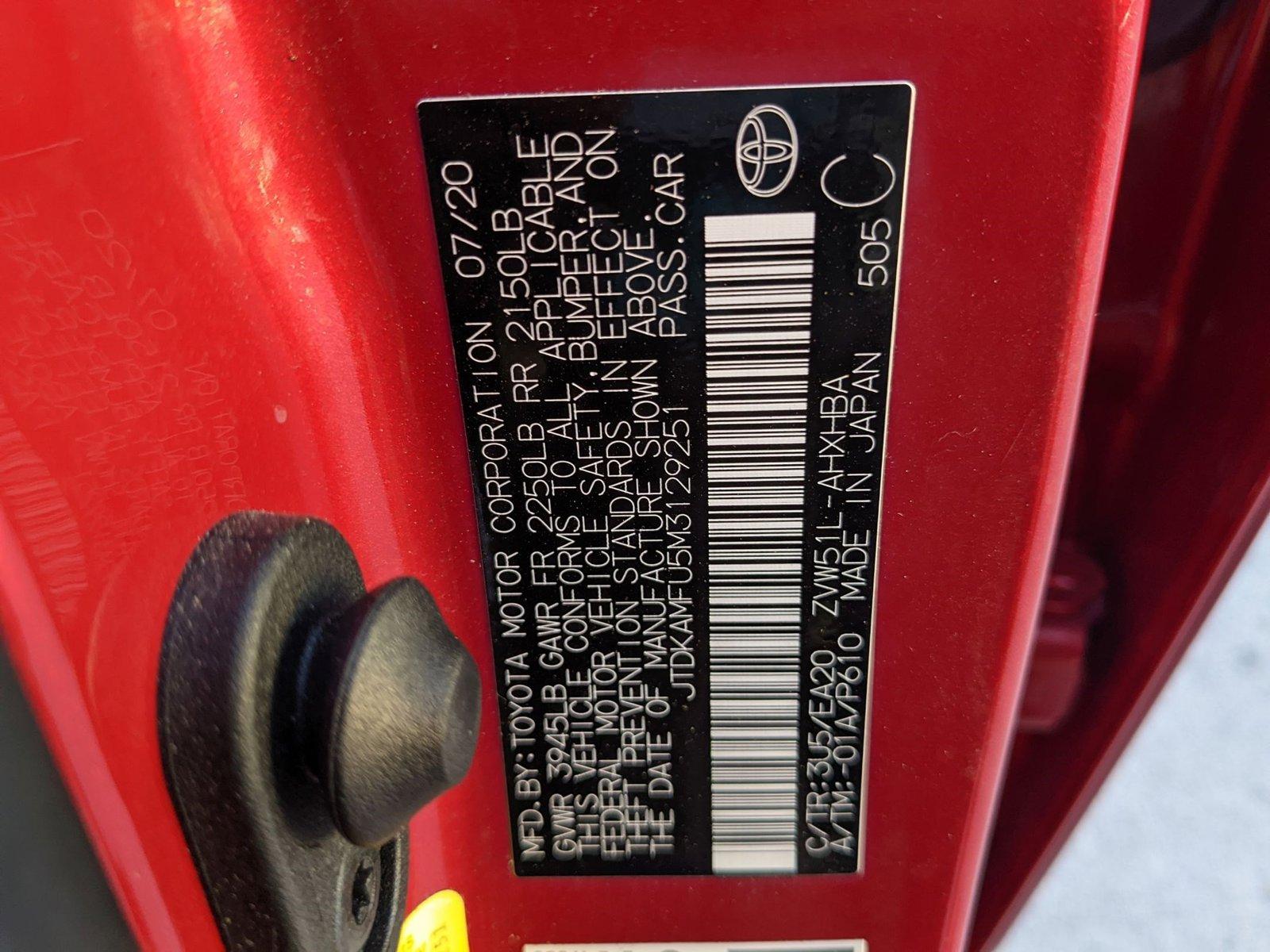 2021 Toyota Prius Vehicle Photo in Davie, FL 33331