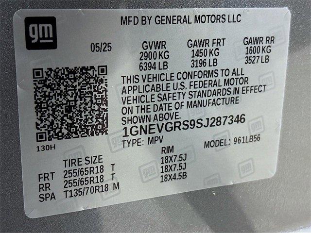 2025 Chevrolet Traverse Vehicle Photo in PUYALLUP, WA 98371-4149