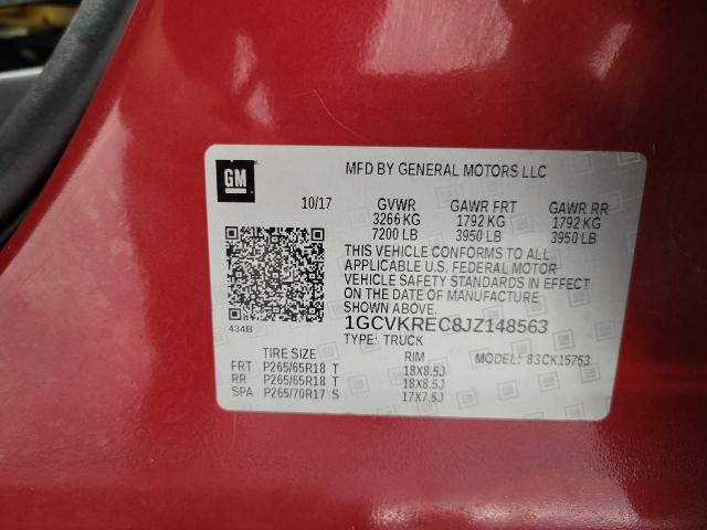 2018 Chevrolet Silverado 1500 Vehicle Photo in NEENAH, WI 54956-2243