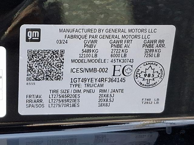 2024 GMC Sierra 3500 HD Vehicle Photo in DANBURY, CT 06810-5034