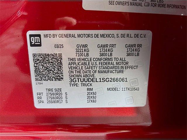 2025 GMC Sierra 1500 Vehicle Photo in PUYALLUP, WA 98371-4149