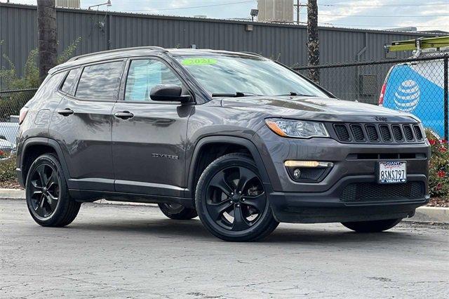 Used 2021 Jeep Compass Altitude with VIN 3C4NJCBB2MT532006 for sale in Visalia, CA