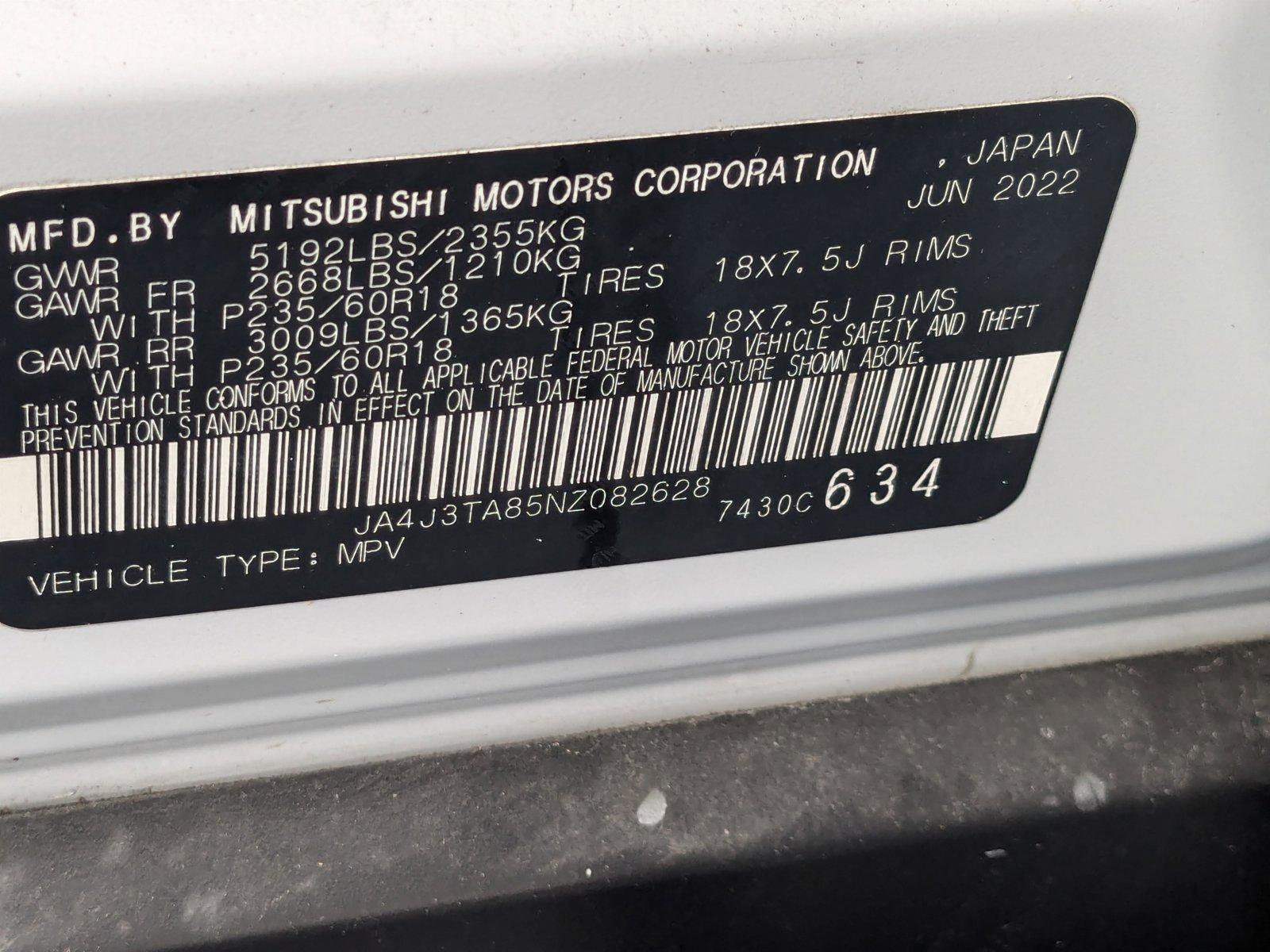 2022 Mitsubishi Outlander Vehicle Photo in Miami, FL 33135