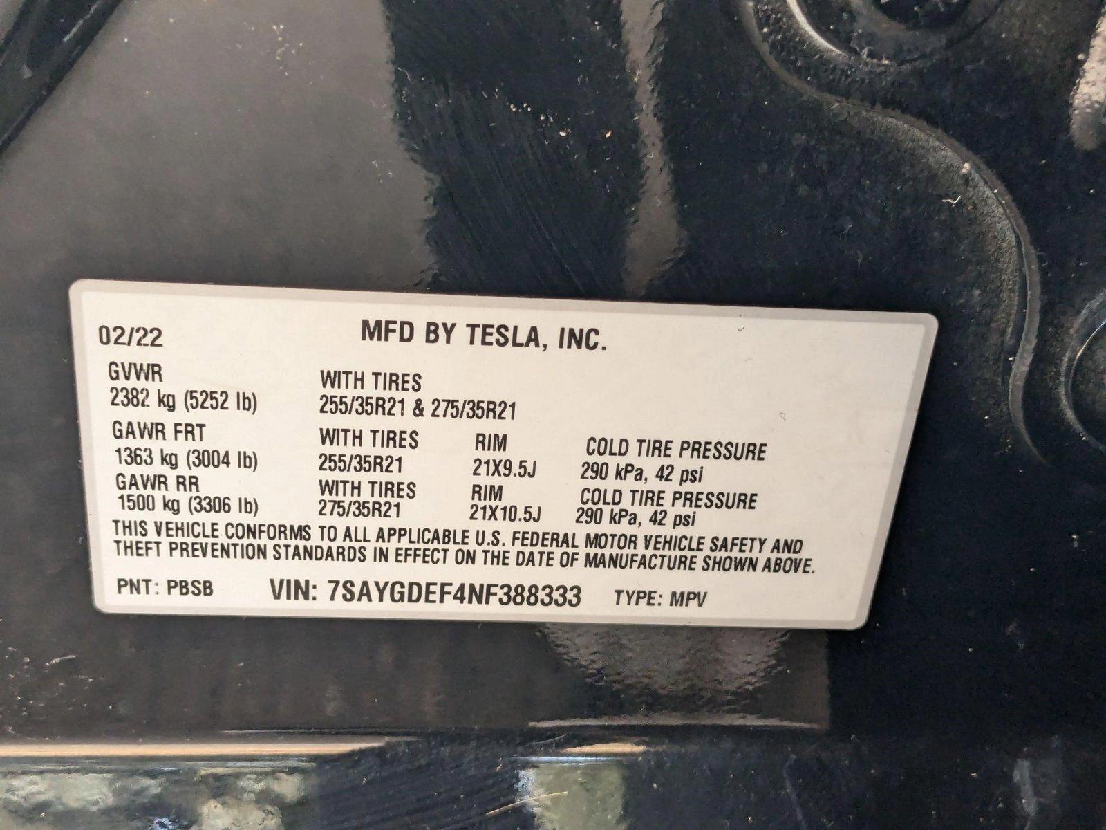 2022 Tesla Model Y Vehicle Photo in LONE TREE, CO 80124-2750