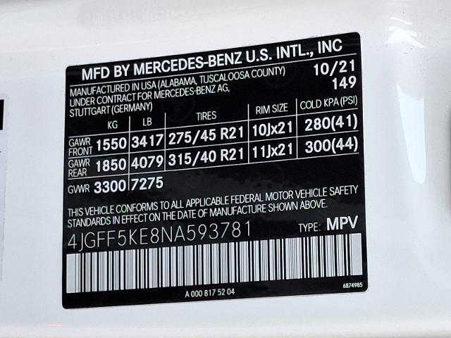 2022 Mercedes-Benz GLS Vehicle Photo in TREVOSE, PA 19053-4984