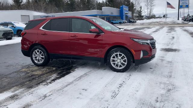 Used 2022 Chevrolet Equinox LT with VIN 3GNAXUEV9NL124071 for sale in Ludington, MI