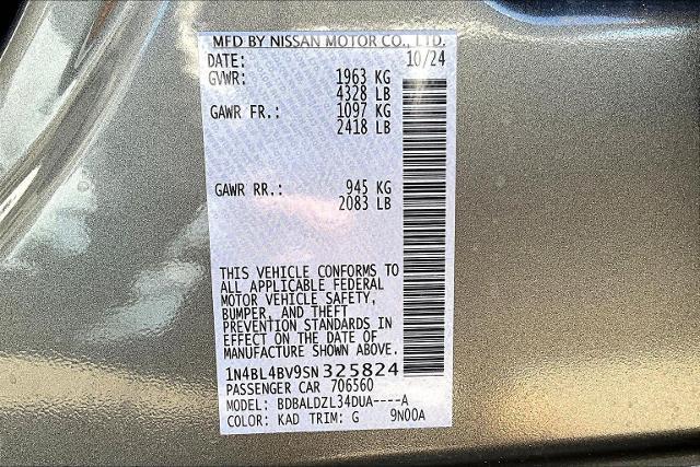 2025 Nissan Altima Vehicle Photo in Tulsa, OK 74129