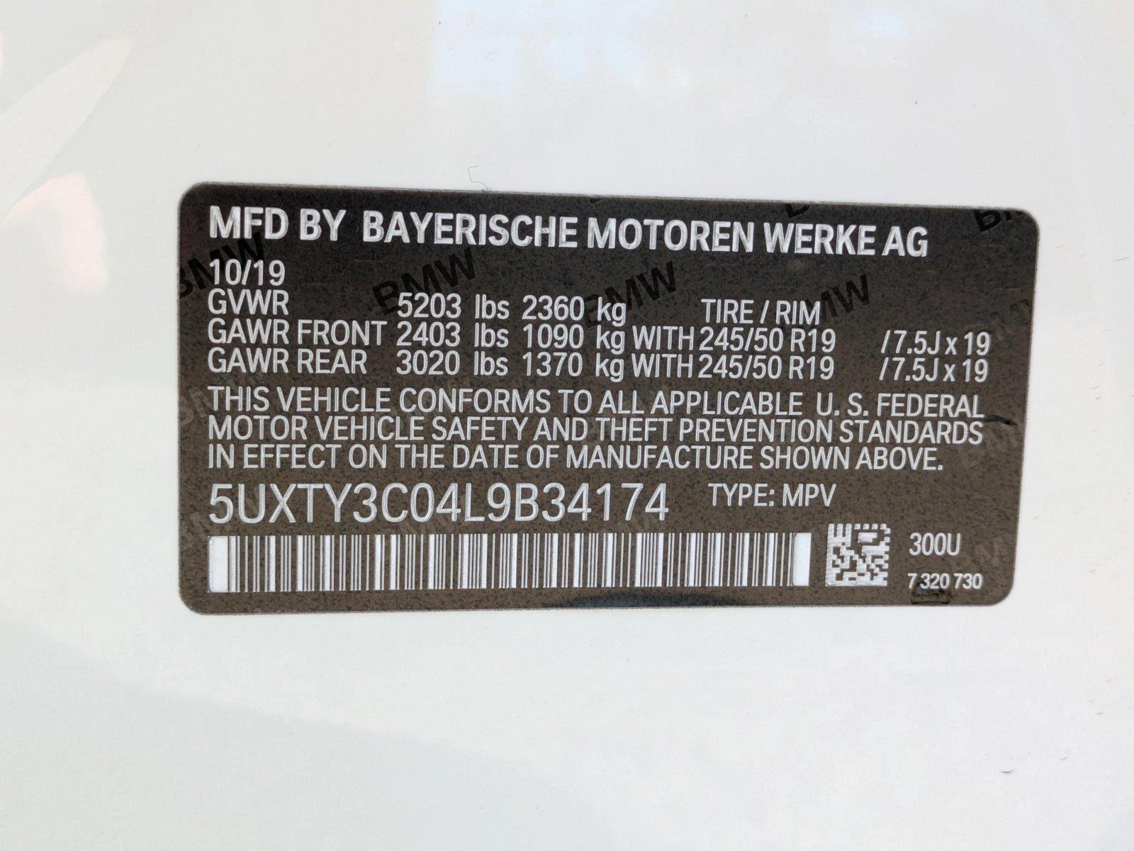 2020 BMW X3 sDrive30i Vehicle Photo in Sarasota, FL 34231