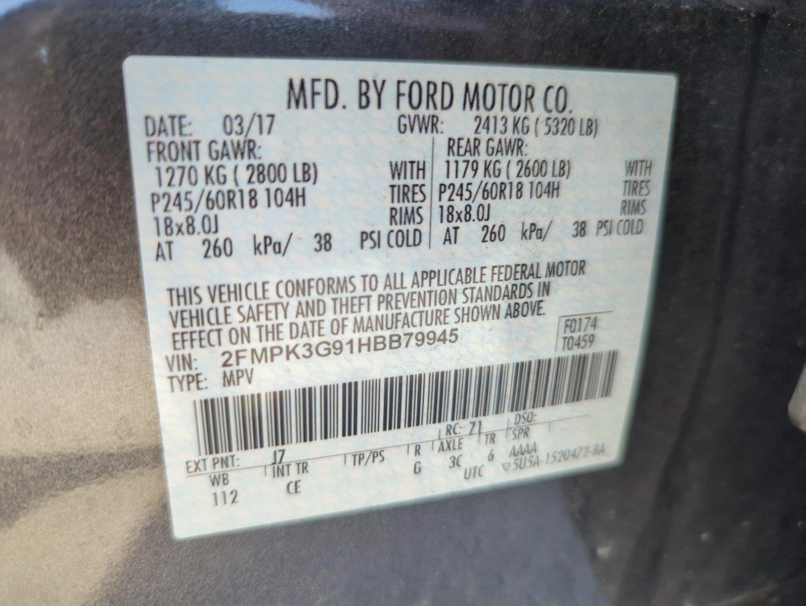 2017 Ford Edge Vehicle Photo in Ft. Myers, FL 33907