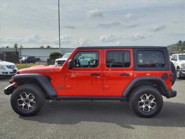 Used 2021 Jeep Wrangler Unlimited Rubicon with VIN 1C4HJXFN6MW544680 for sale in Sevierville, TN