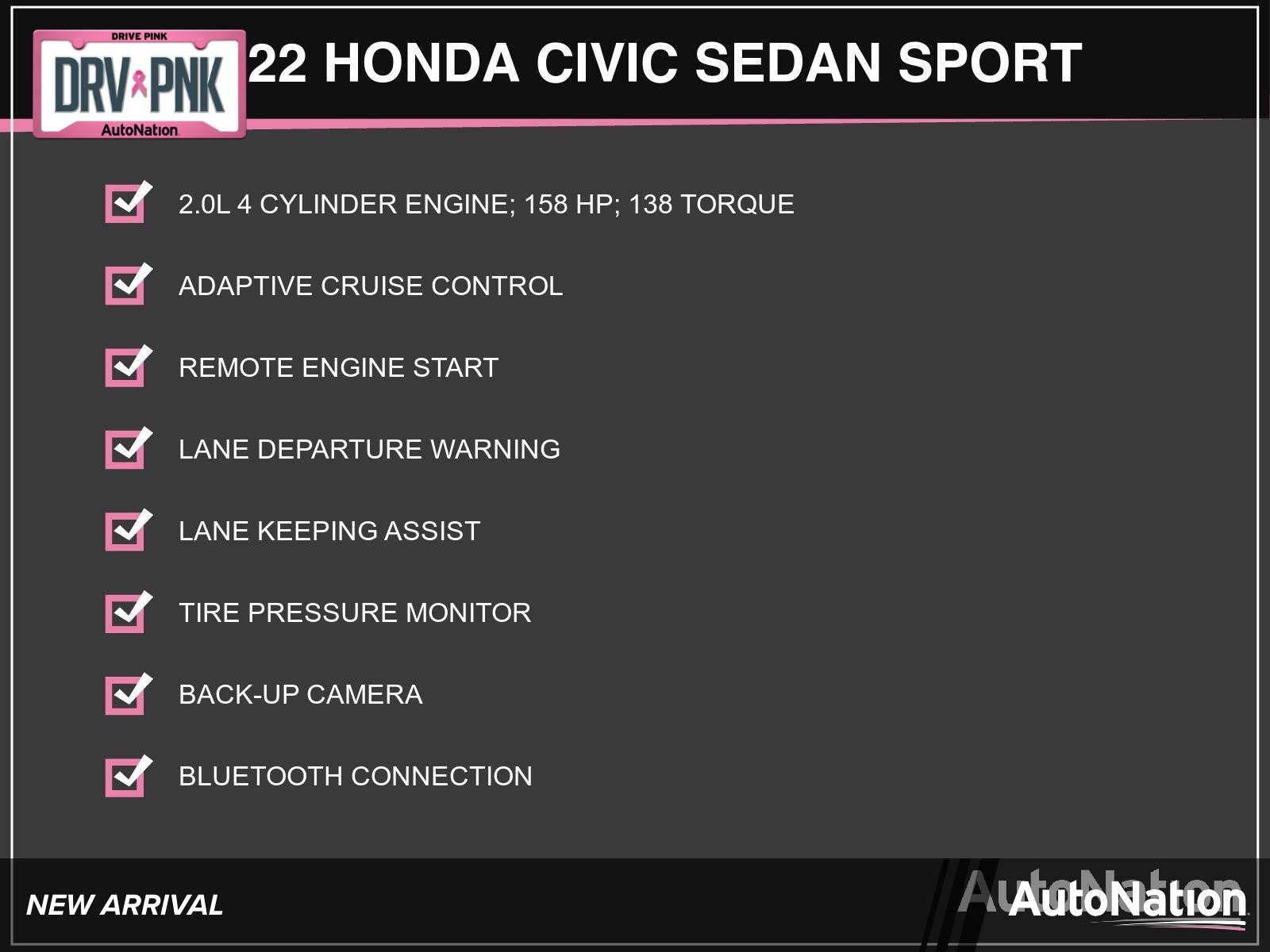 2022 Honda Civic Sedan Vehicle Photo in Clearwater, FL 33764