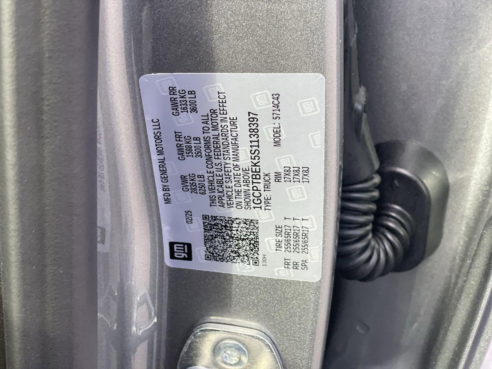 2025 Chevrolet Colorado Vehicle Photo in BENTONVILLE, AR 72712-4322