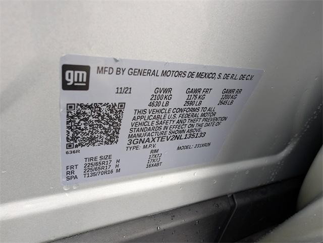 2022 Chevrolet Equinox Vehicle Photo in AURORA, CO 80012-4011