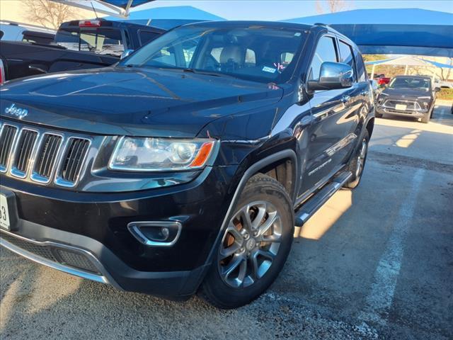 Used 2014 Jeep Grand Cherokee Limited with VIN 1C4RJEBG3EC348232 for sale in Denton, TX