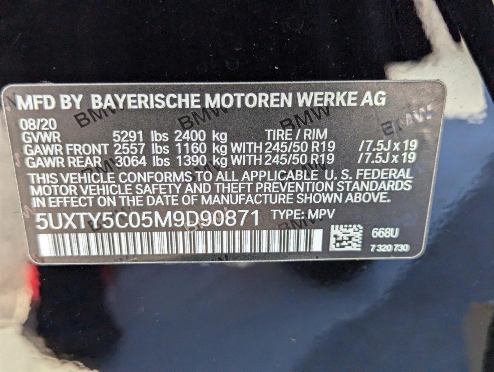 2021 BMW X3 xDrive30i Vehicle Photo in Ft. Myers, FL 33907