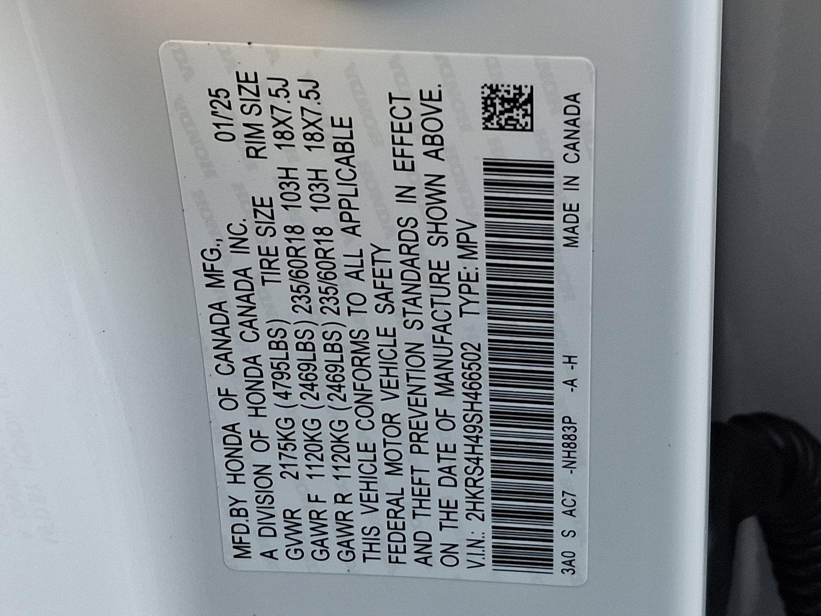 2025 Honda CR-V Vehicle Photo in Harrisburg, PA 17111