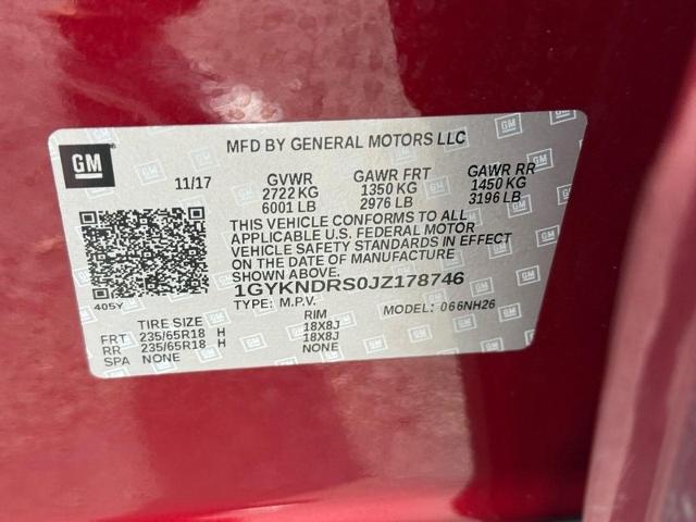 2018 Cadillac XT5 Vehicle Photo in MADISON, WI 53713-3220