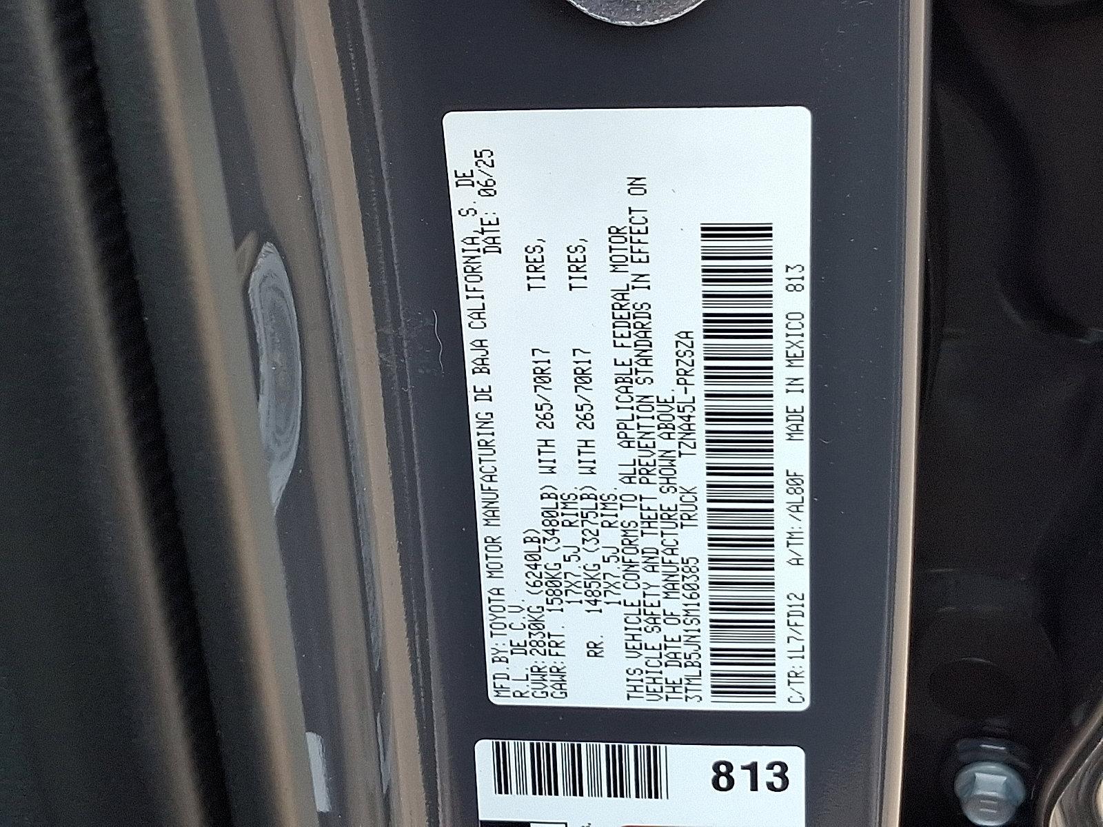 2025 Toyota Tacoma 4WD Vehicle Photo in Trevose, PA 19053