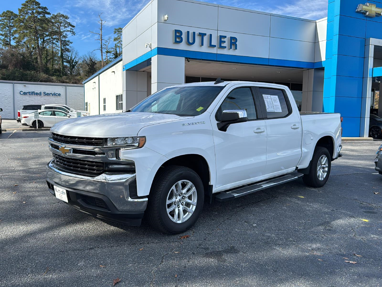 Used 2021 Chevrolet Silverado 1500 LT with VIN 3GCPWCED9MG218384 for sale in Macon, GA