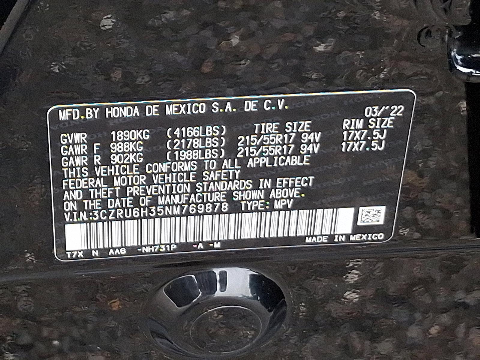 2022 Honda HR-V Vehicle Photo in Trevose, PA 19053