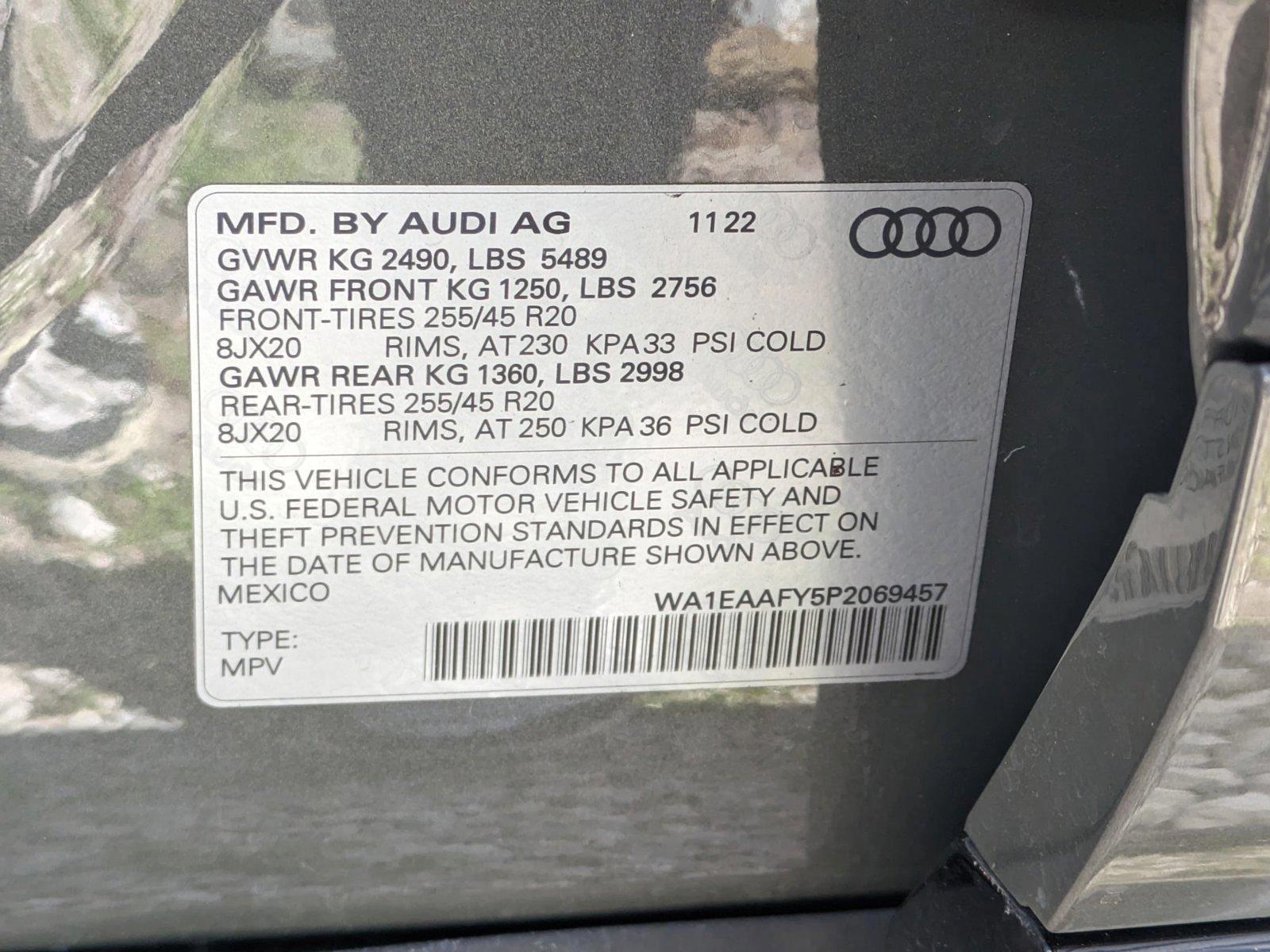 2023 Audi Q5 Vehicle Photo in Bradenton, FL 34207