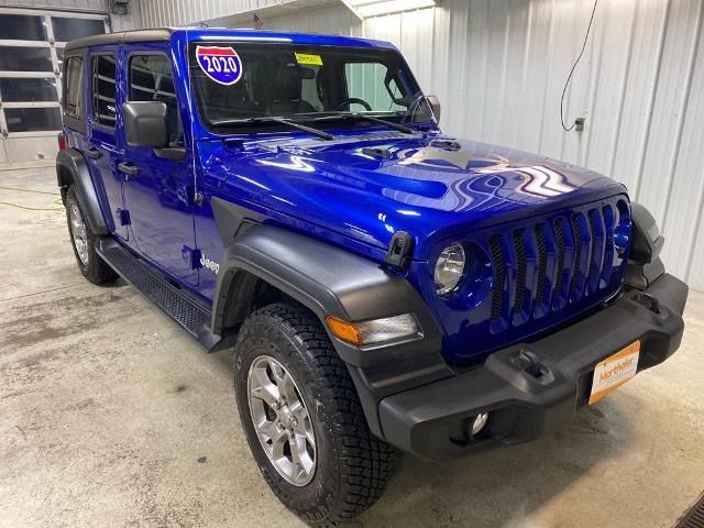 Used 2020 Jeep Wrangler Unlimited Freedom with VIN 1C4HJXDG8LW205941 for sale in Minocqua, WI