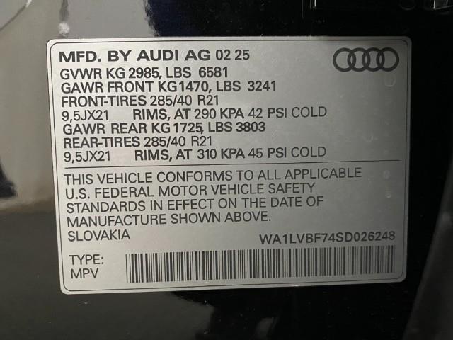 2025 Audi Q7 Vehicle Photo in Appleton, WI 54913