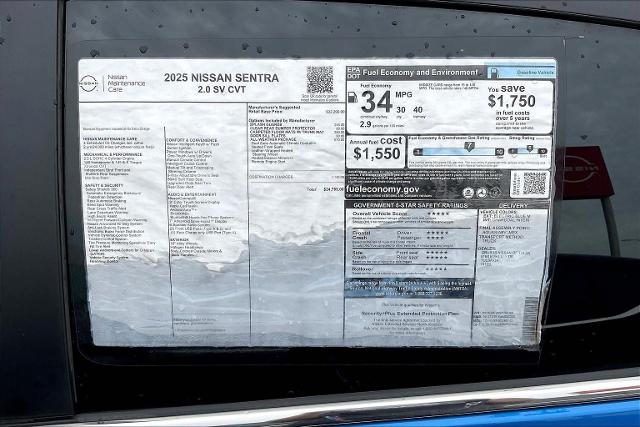 2025 Nissan Sentra Vehicle Photo in Tulsa, OK 74129