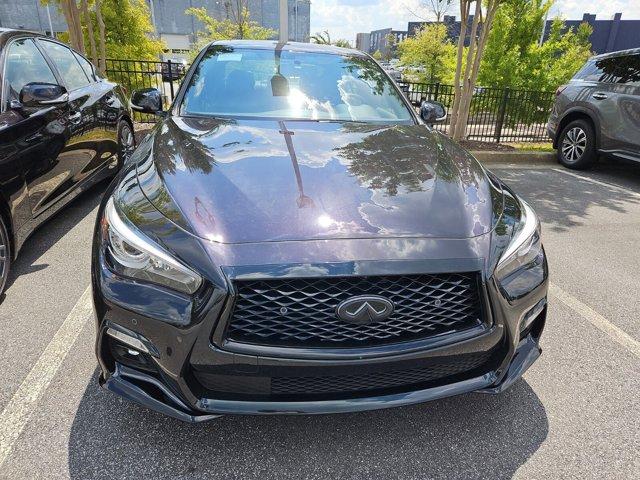 Used 2024 INFINITI Q50 RED SPORT with VIN JN1FV7DP4RM660224 for sale in Atlanta, GA