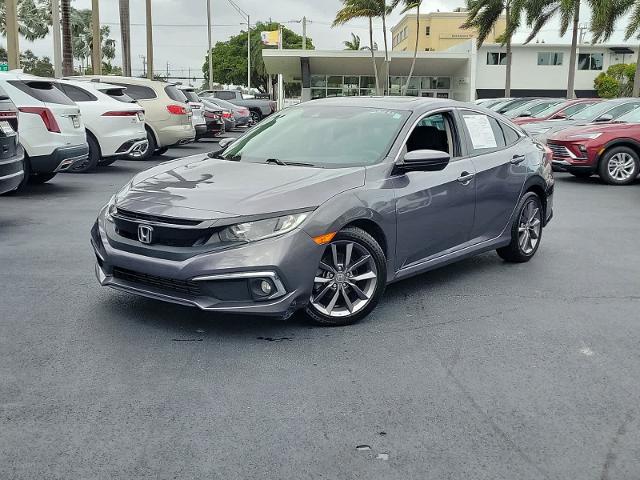 2021 Honda Civic Sedan Vehicle Photo in LIGHTHOUSE POINT, FL 33064-6849