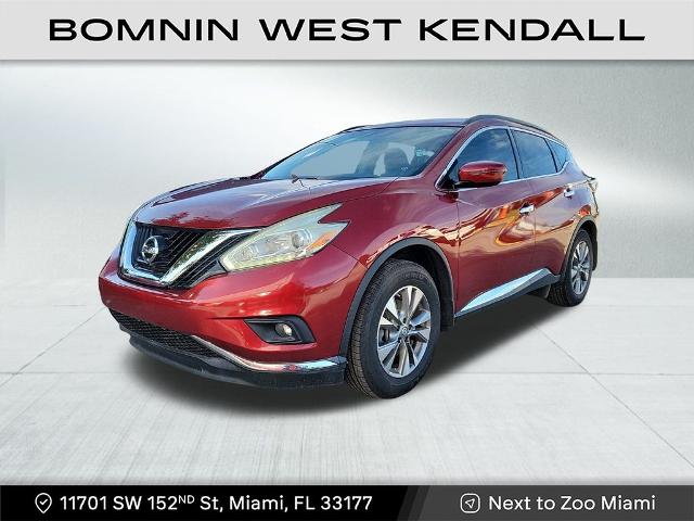 Used 2016 Nissan Murano SV with VIN 5N1AZ2MGXGN109880 for sale in Miami, FL