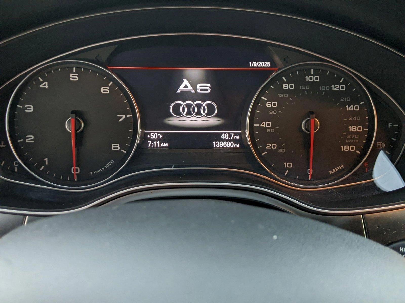 2013 Audi A6 Vehicle Photo in PEMBROKE PINES, FL 33024-6534