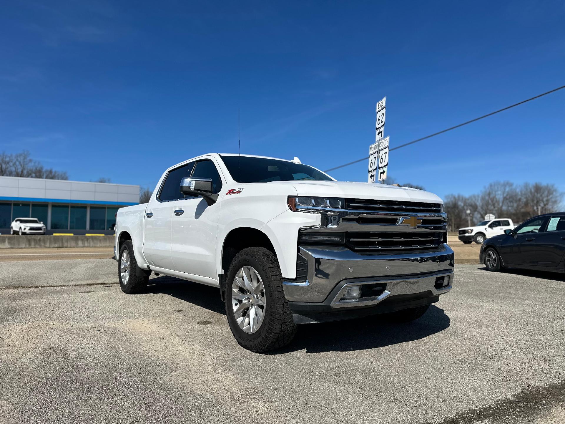 Used 2021 Chevrolet Silverado 1500 LTZ with VIN 3GCUYGEL7MG407966 for sale in Pocahontas, AR