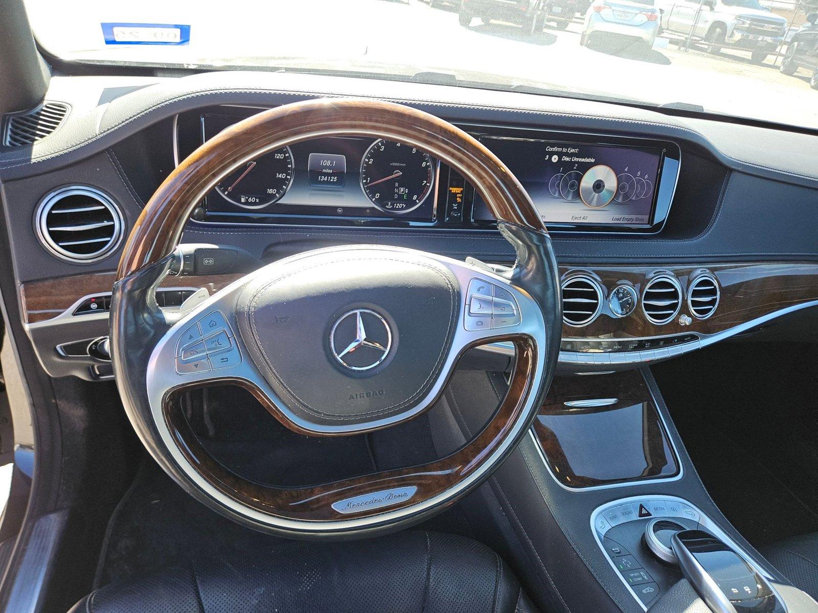 2015 Mercedes-Benz S-Class Vehicle Photo in NORTH RICHLAND HILLS, TX 76180-7199