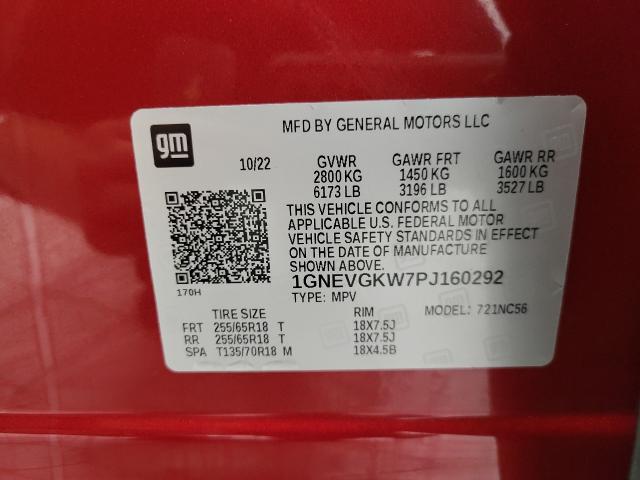 2023 Chevrolet Traverse Vehicle Photo in NEENAH, WI 54956-2243