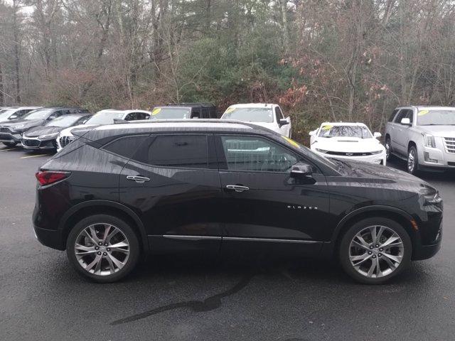 Used 2022 Chevrolet Blazer Premier with VIN 3GNKBLRS2NS137683 for sale in RAYNHAM, MA