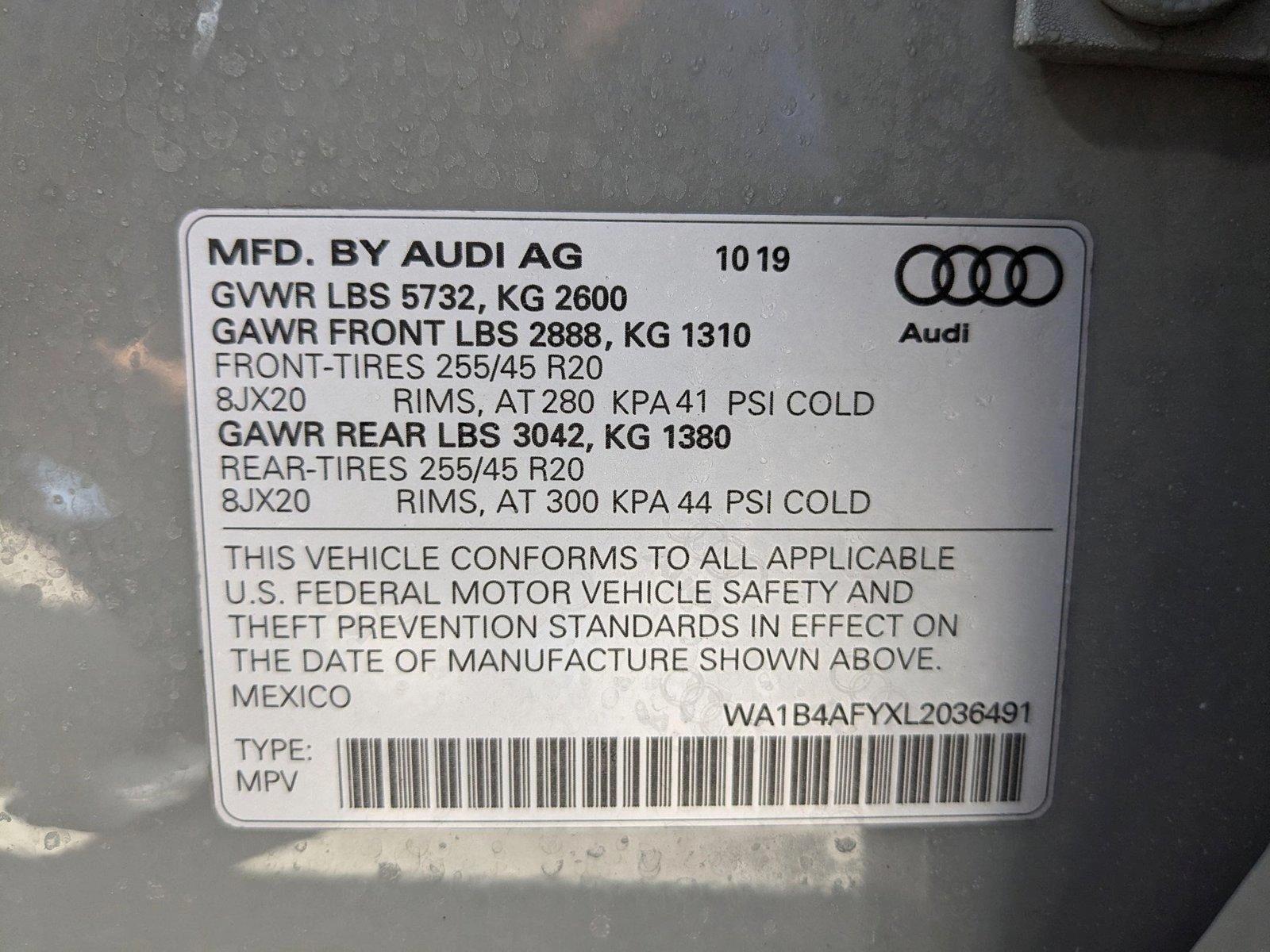 2020 Audi SQ5 Vehicle Photo in Maitland, FL 32751