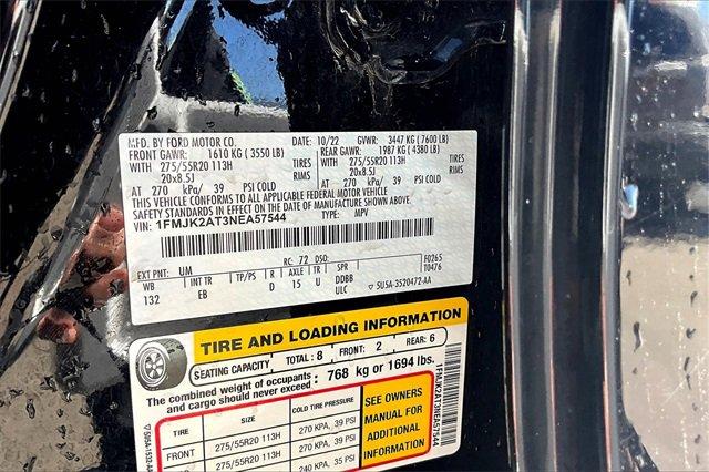 2022 Ford Expedition Max Vehicle Photo in TOPEKA, KS 66609-0000