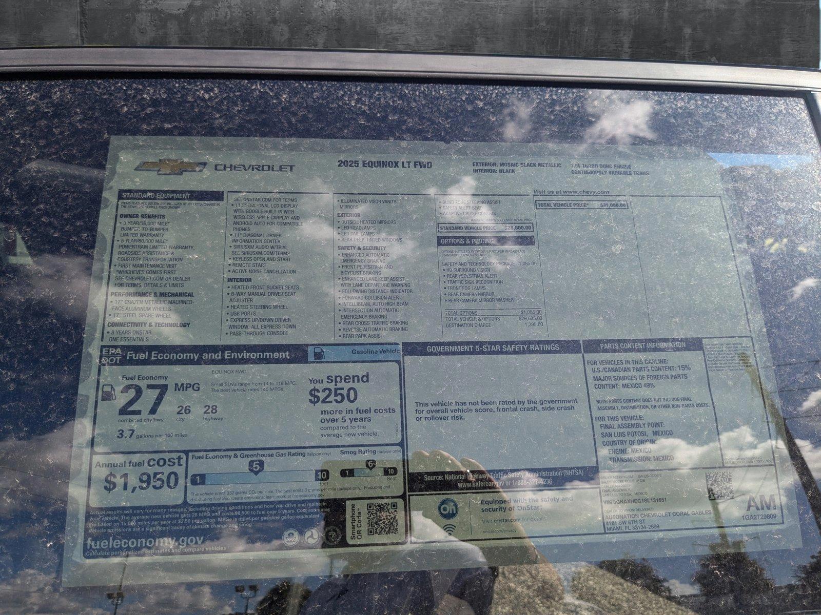 2025 Chevrolet Equinox Vehicle Photo in MIAMI, FL 33134-2699
