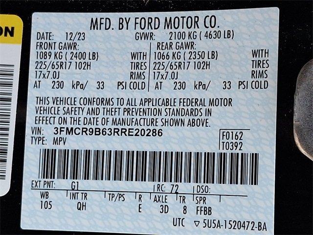 2024 Ford Bronco Sport Vehicle Photo in LANCASTER, PA 17601-0000