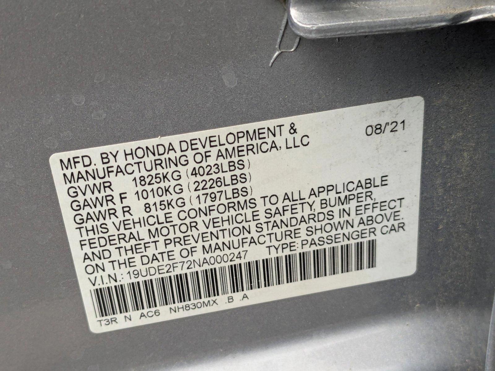 2022 Acura ILX Vehicle Photo in Tampa, FL 33614